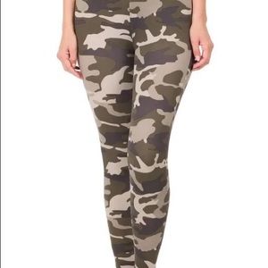 Microfiber Camouflage Leggings